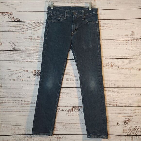 Levis Strauss & CO Men 511 Regular Straight Jeans Size W30 L32 - Picture 2 of 9
